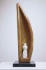 \"il passaggio\", 2013 - pietra saponaria e leccese, cm. 20x63x20
